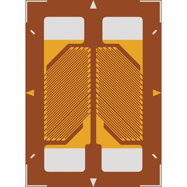 106993 Töjningsgivare 4 st (L x B) 9.4 mm x 6.7 mm