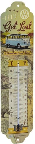 Miniatyrbillede 4 af 4: TFA Dostmann NOSTALGIC ART VW Bulli termometer gul (12.2060.11)