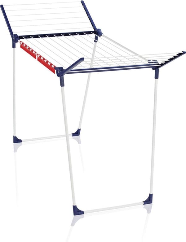 LEIFHEIT Pegasus 180 Classic Ståhylde Blå - Hvid (81514)