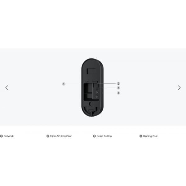 Reolink Video Dørklokke WiFi smart dørklokke