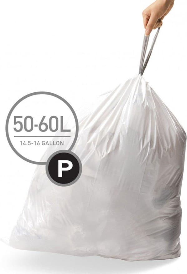simplehuman CW0175 affaldspose 60L hvid (CW0175)