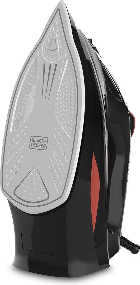 Black+Decker BXIR300E BXIR3000E Dampstrygejern, 3000, Keramik, Sort (BXIR3000E)