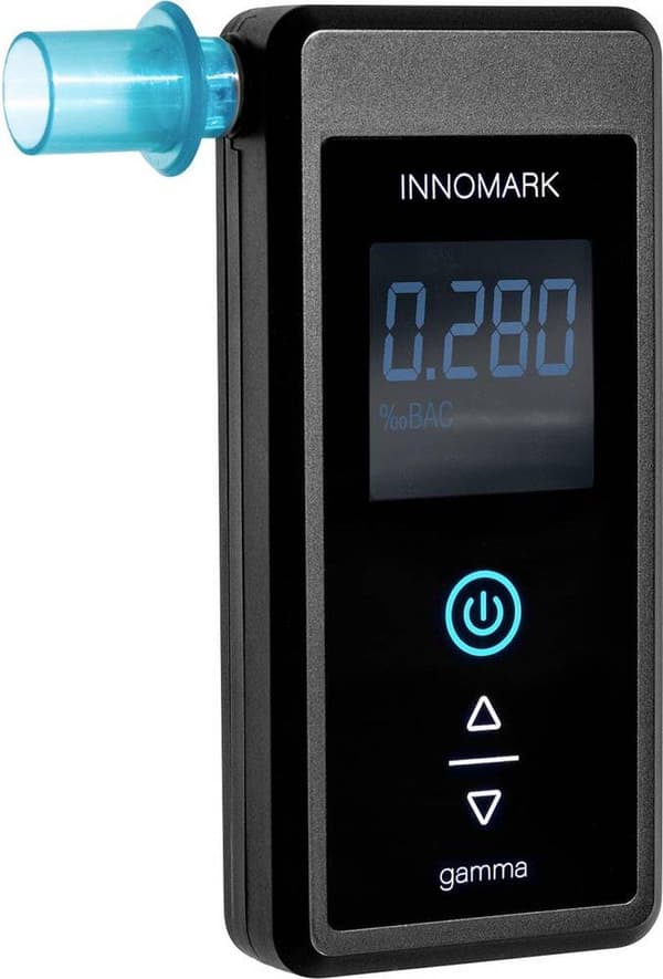 ACE INNOMARK gamma alkoholtestare svart 0,07 till 4,00 ‰ inkl display (107323)