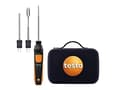 Miniatyrbillede 1 af 2: testo temperatursonde -20 - +50 °C med Bluetooth®-forbindelse til smartphones, med luftsonde, med dyk-/gennemtrængningssonde, med overfladesonde (0563