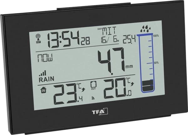 TFA Dostmann 47.3006.01 Trådlös regnmätare