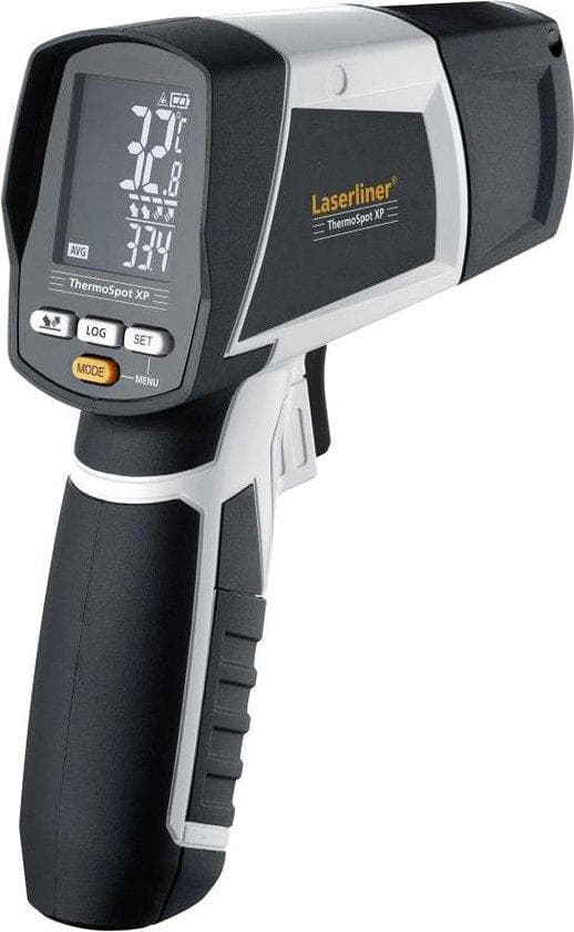 Laserliner ThermoSpot XP Infraröd termometer Optik 50:1 -40 till 1500 °C Beröringsfri IR-mätning (082.043A)