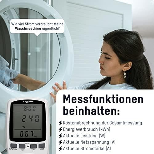 Ansmann 1260-0007 energiomkostningsmåler APM2 (120-0007)