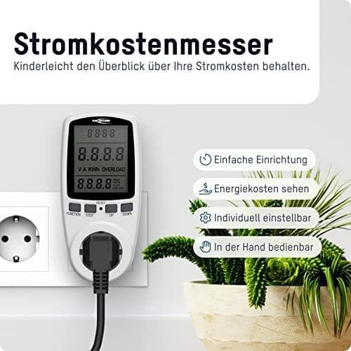 Ansmann 1260-0007 energiomkostningsmåler APM2 (120-0007)