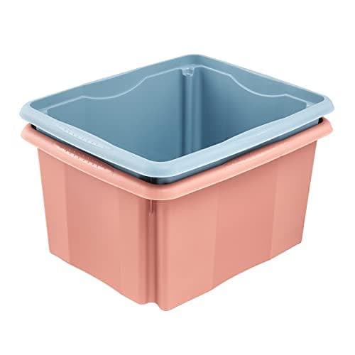 keeper förvaringslåda "emil", 24 liter, nordisk rött material: PP, med infällda grepp, - 1 st (1018843700000)