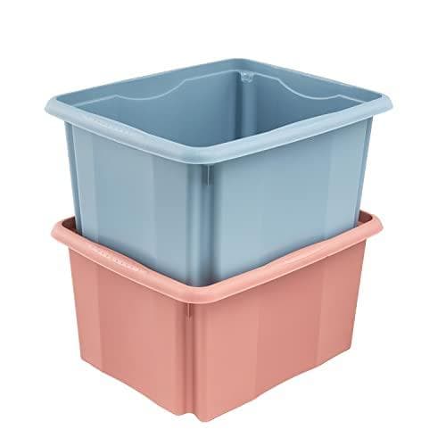 keeper förvaringslåda "emil", 24 liter, nordisk rött material: PP, med infällda grepp, - 1 st (1018843700000)