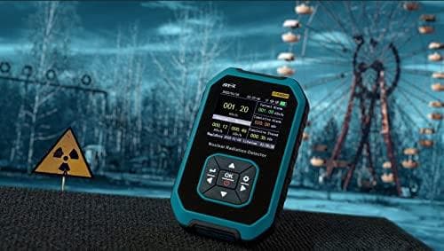 Joy-it JT-RAD01 Geiger Counter Radiation: Beta, Gamma, X-Ray Akustisk advarselstone, optisk signal