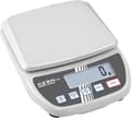 Miniatyrbillede 1 af 3: Kern EMS 6K0.1 EMS 6K0.1 Bænkvægt Vejeområde (maks.) 6 kg Opløsning 0,1 g strømforsynet, batteridrevet Hvid