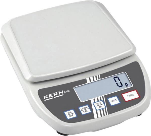 Kern EMS 6K0.1 EMS 6K0.1 Penkkivaaka Punnitusalue (max.) 6 kg Resoluutio 0,1 g verkkovirta, akkukäyttöinen Valkoinen