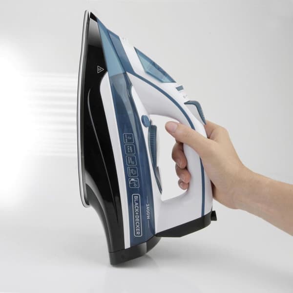 Black+Decker BXIR2402E, ångstrykjärn, blå (BXIR2402E)