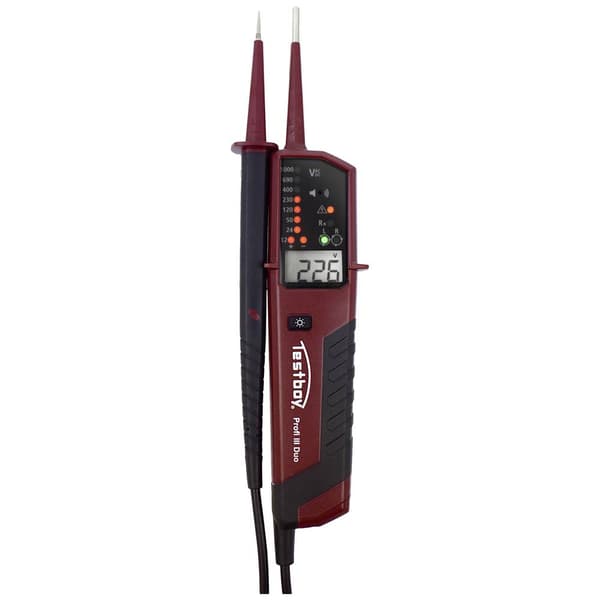 Testboy Testboy Profi III DUO Tvåpolig spänningsprovare CAT IV 1000 V