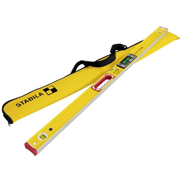 Stabila TECH 196 DL 19826 Digitalt vattenpass med halkskydd, inkl. fodral 122 cm 0.5 mm/m