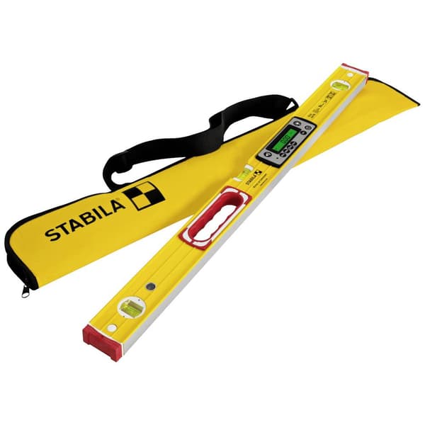 Stabila TECH 196 DL 19828 Digitalt vattenpass med halkskydd, inkl. fodral 81 cm 0.5 mm/m
