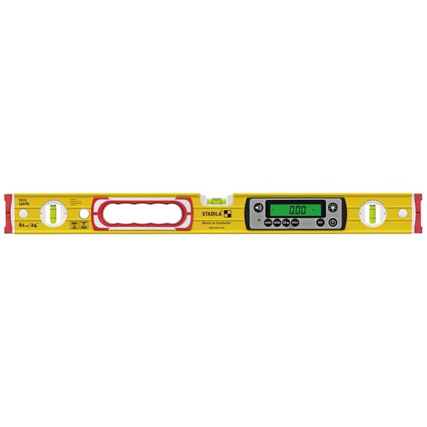 Stabila TECH 196 DL 19829 Digitalt vattenpass med halkskydd, inkl. fodral 61 cm 0.5 mm/m