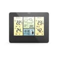 Miniatyrbillede 3 af 5: Hama WiFi vejrstation med app, udendørs sensor, termometer/hygrometer/barometer (00176596)