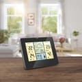 Miniatyrbillede 5 af 5: Hama WiFi vejrstation med app, udendørs sensor, termometer/hygrometer/barometer (00176596)