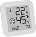 Miniatyrbillede 2 af 4: TFA Dostmann SORT & HVID Termo- og hygrometer Hvid