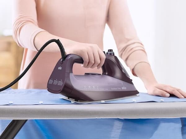 Braun TexStyle 7 Pro SI 7181 VI Stryk torrt och ångstryk EloxalPlus stryksulan 3100 W Violet (SI7181VI)