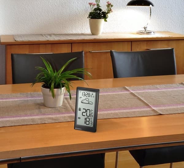 Bresserin sääasema - Bresser MeteoTemp -sääasema - sisä- ja ulkokäyttöön - sis. säätrendin