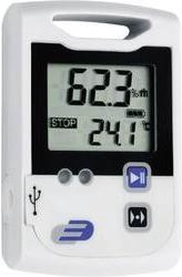 Dostmann Electronic LOG110 Multidatalogger Mängd som ska mätas: Luftfuktighet, Temperatur -30 till 70 °C 0 till 99 % Hrel