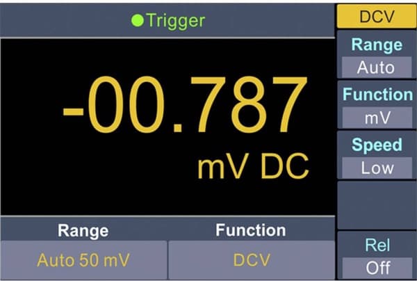VOLTCRAFT VC-12608905 Bænk multimeter Kalibrering (ISO) Digital CAT I 1000 V, CAT II 600 V Display (tæller): 55000