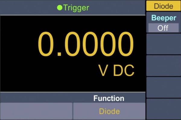 VOLTCRAFT VC-12608905 Bænk multimeter Kalibrering (ISO) Digital CAT I 1000 V, CAT II 600 V Display (tæller): 55000