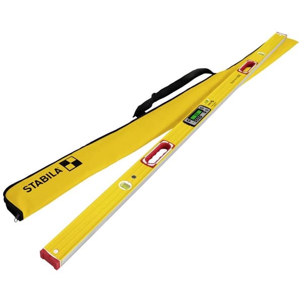Stabila TECH 196 DL 19824 Digitalt vattenpass med halkskydd, inkl. fodral 183 cm 0.5 mm/m
