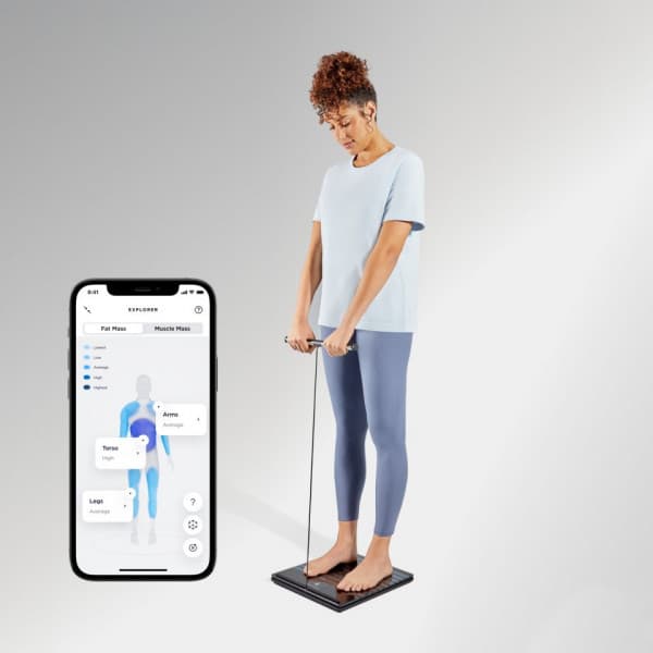 Withings Body Scan -älyvaaka musta