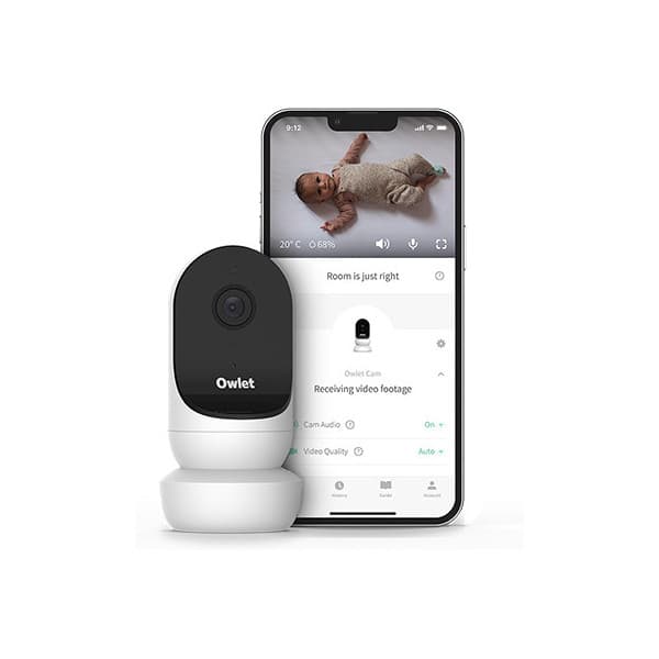 Owlet Cam 2 Smart HD -videorökare, vit