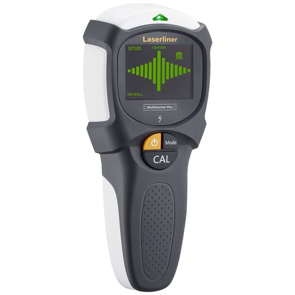 Laserliner Sökapparat MultiScanner Plus 080.967A Lastdjup (max.) 120 mm Lämplig för Järnmetall, Trä, Plast, Icke-järnme