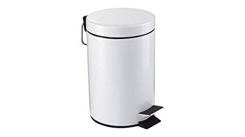 Zeller pedalsoptunna 3 liter vit (18208)