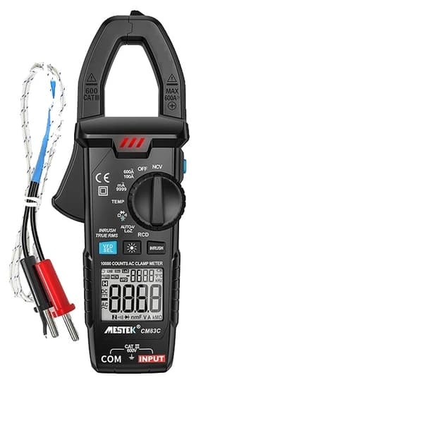 Digital klemmemåler, automatisk område, True RMS, CM83A CM83C