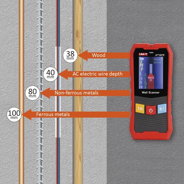 Uni-T UT387E metaldetektor