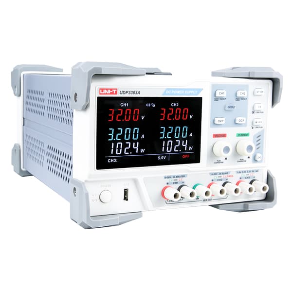 Uni-T UDP3303A laboratoriestrømforsyning