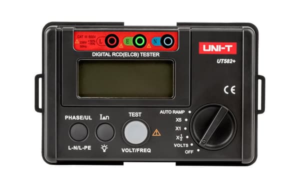 Uni-T UT582+ digitaalinen RCD-katkaisijatesteri