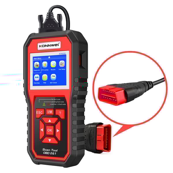 Diagnostiikkamittari, OBD2 skanneri Konnwei KW850