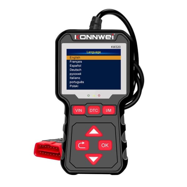 Diagnostisk måler, OBD2 scanner Konnwei KW320