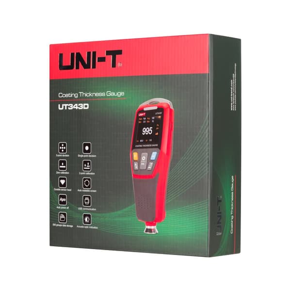 Uni-T UT343D malingtykkelsesmåler