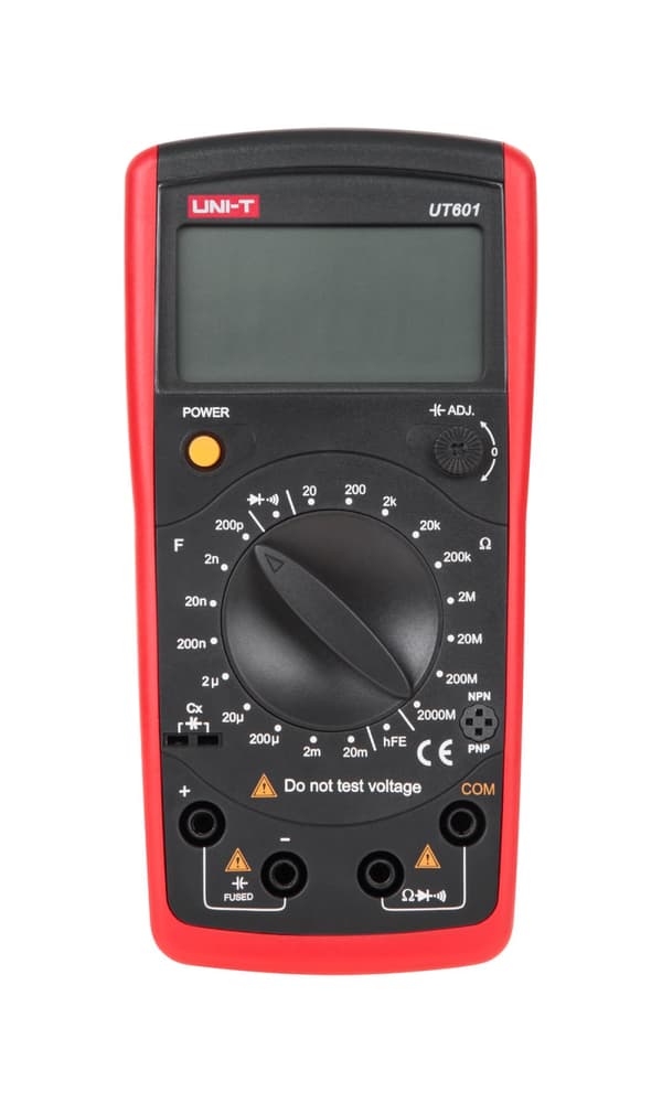 UT601 kapasitanssi- ja vastusmittari
