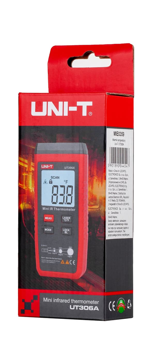 Uni-T UT306A infrarød temperaturmåler