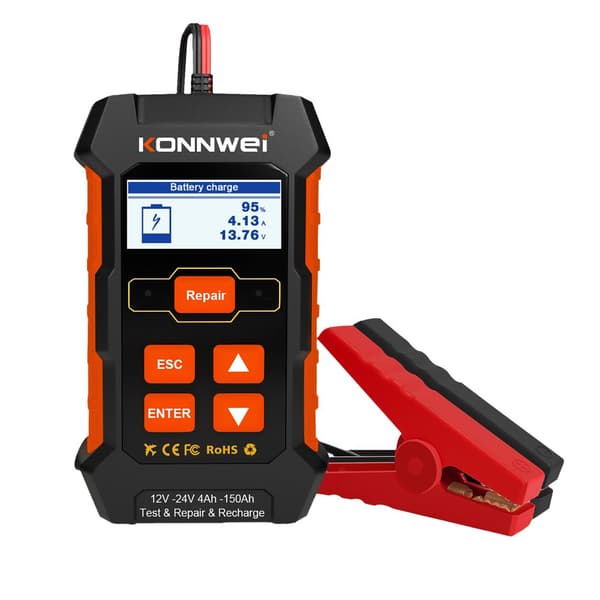 Konnwei 520 ensretter og batterimåler