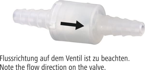 Xavax Kontraventil, med 2 lange klemmer, til max Ø 10 mm