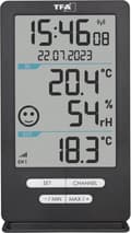 Miniatyrbild 4 av 4: TFA Dostmann trådlös termometer XENA HOME Trådlös digital termometer Antracit