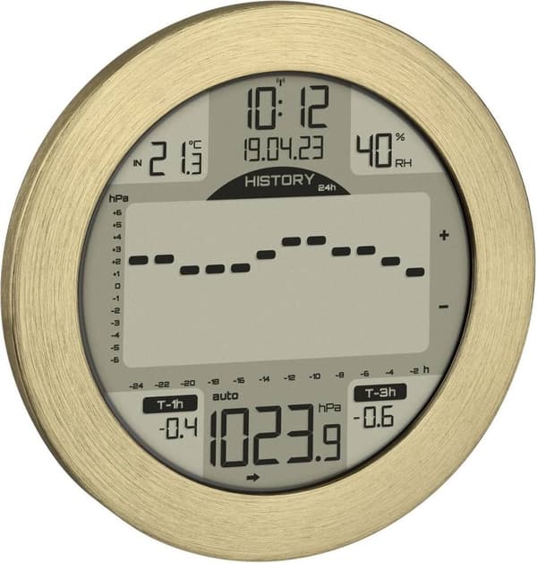 TFA Dostmann Maritime Vejrstation METEOMAR 35.1124.53 Digital vejrstation Antal sensorer Maks.