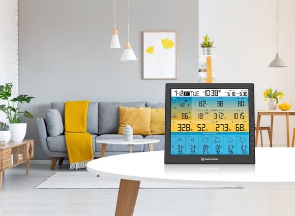 Bresser väderstation - 4CAST PRO - WLAN - med frostlarm och 7-i-1 utomhussensor