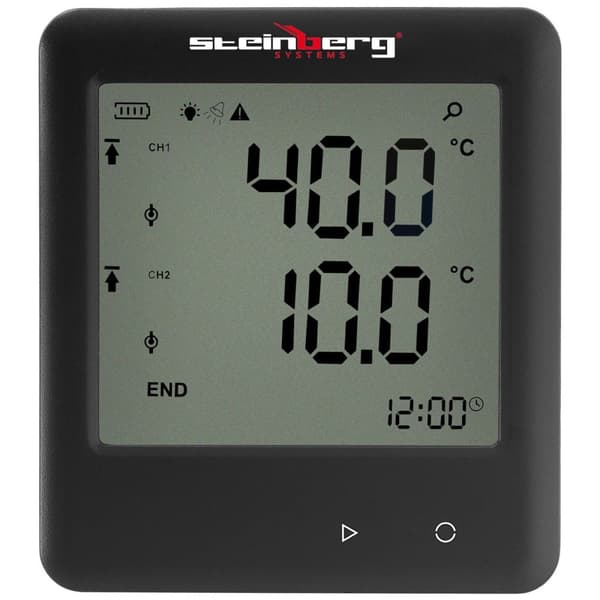 Temperaturmätare termometerområde -40 till 125C Micro USB LCD IP54